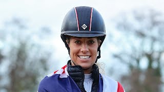 Charlotte Dujardin designs her riding helmet