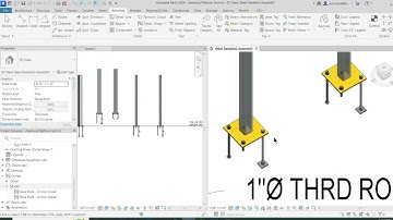Revit 2024 Inserting and using groups for structural connections