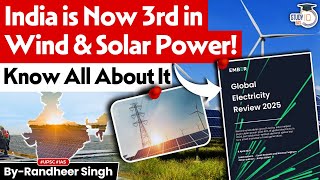 How India Becomes 3Rd Wind & Solar Power Generator In The World? Renewable Energy Revolution