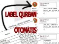 Membuat Label Daging Qurban Otomatis Dari Data Excel
