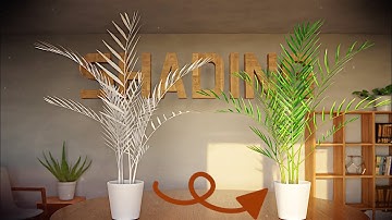 How to make realistic plants in Blender | Part 2 Shading