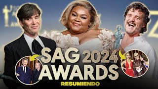 SAG AWARDS 2024: GANADORES y MEJORES MOMENTOS de la gala de los ACTORES y ACTRICES