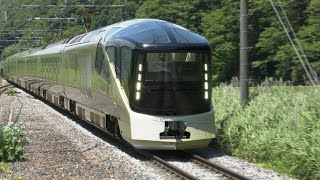 【4K 60P】中央東線 青柳駅四季島通過、211系、E353系 【2023.6.25】