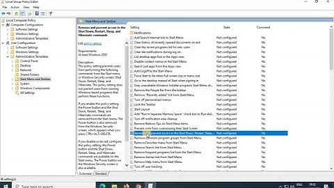 How to prevent user to Shutdown and Restart System