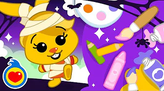 Acuarella Colorea 🎃 Especial Halloween 🧙 Vídeos Educativos | Plim Plim