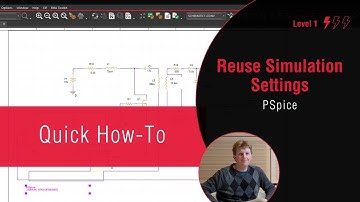 Efficient Circuit Simulation: Reusing Settings with PSpice Personas