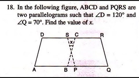 EX 14C Q18 CLASS 9 Rectilinear Figures Parallelogram SELINA chap 14 ICSE CHAPTER  SOLUTIONS