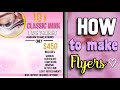 HOW TO MAKE FLYERS ON IPHONE USING FREE APPS