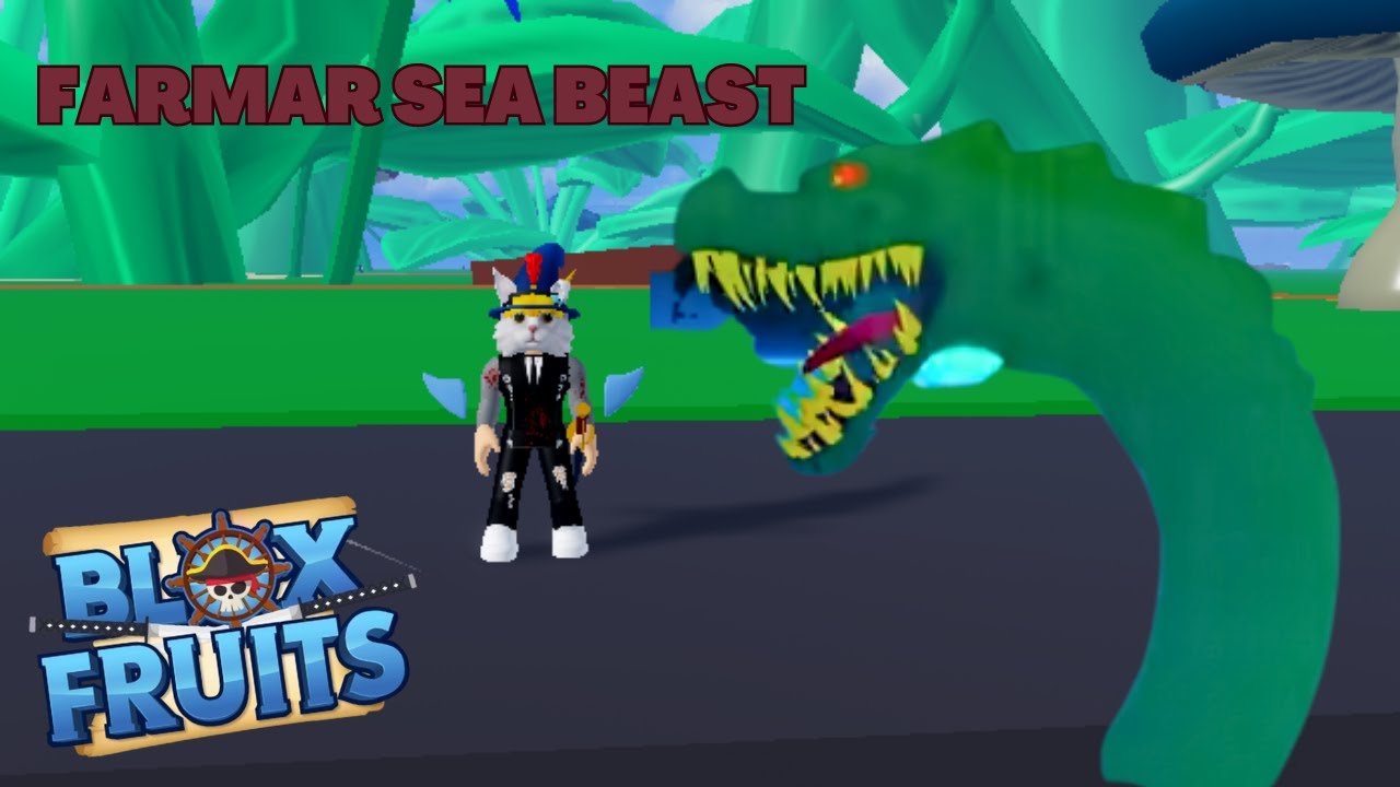 Como Caçar Sea Beast no Blox Fruits (Melhor Método✨) 