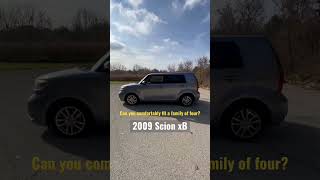 2009 Scion xB Volume Capacity