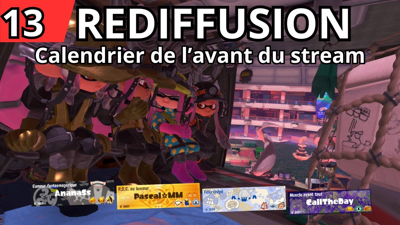LA GRANDE COURSE | Splatoon 3 | Calendrier de l'avent 2025 Jour 13