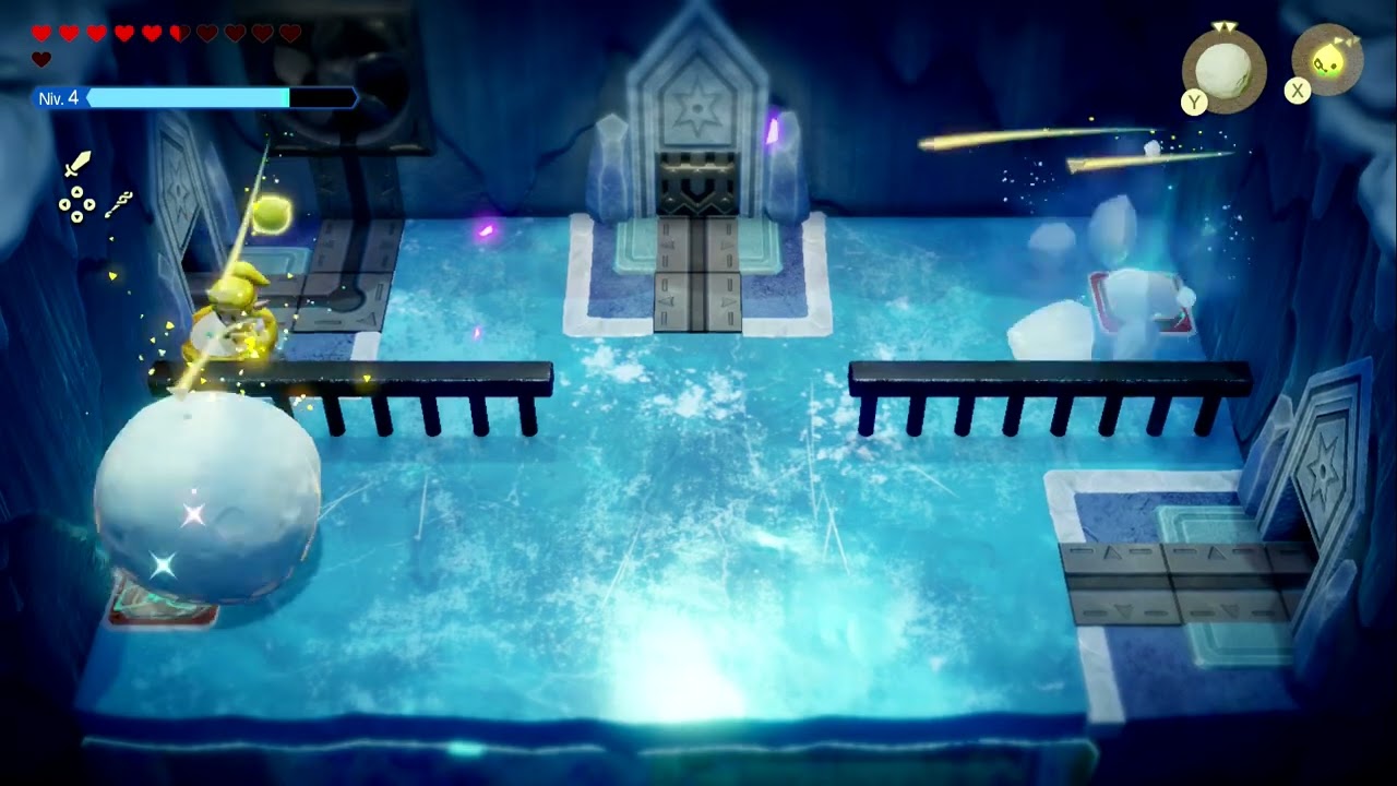 Zelda Echoes of Wisdom #33 Le temple de Lanelle  part3 combat Pyroglaz   game over