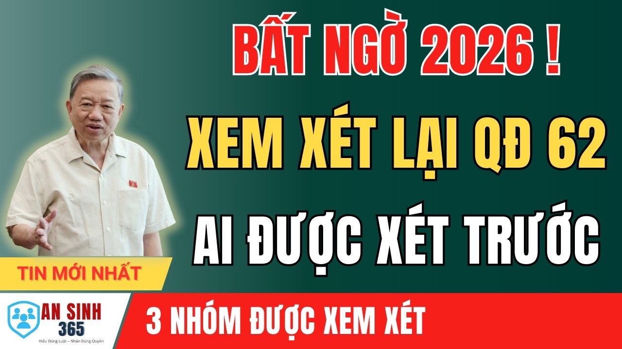 QĐ 62 Năm 2026: Cơ Hội Được Xem Xét Hưởng Chế Độ Thương Binh Theo Quy Định Mới?