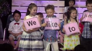 Grace Christian School Kindergarten Graduation 2016