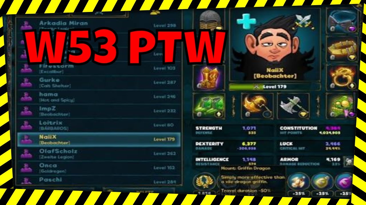 Bannerträger und mehr TOP Spieler ☺ W53 Players to Watch ☺ Shakes and Fidget