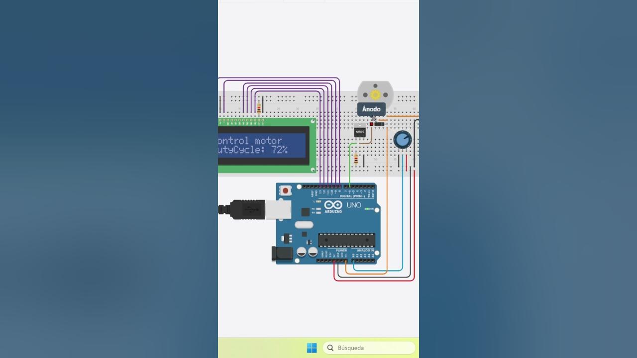 Arduino. Control motor con PWM - YouTube