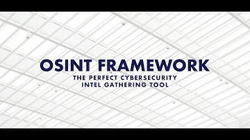 OSINT Framework | How to Use OSINT framework