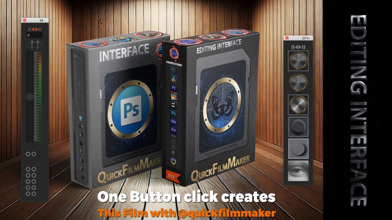 SURF SPIRIT - "One button click creates a film with QuickFilmmaker’s auto-editing (AE)."