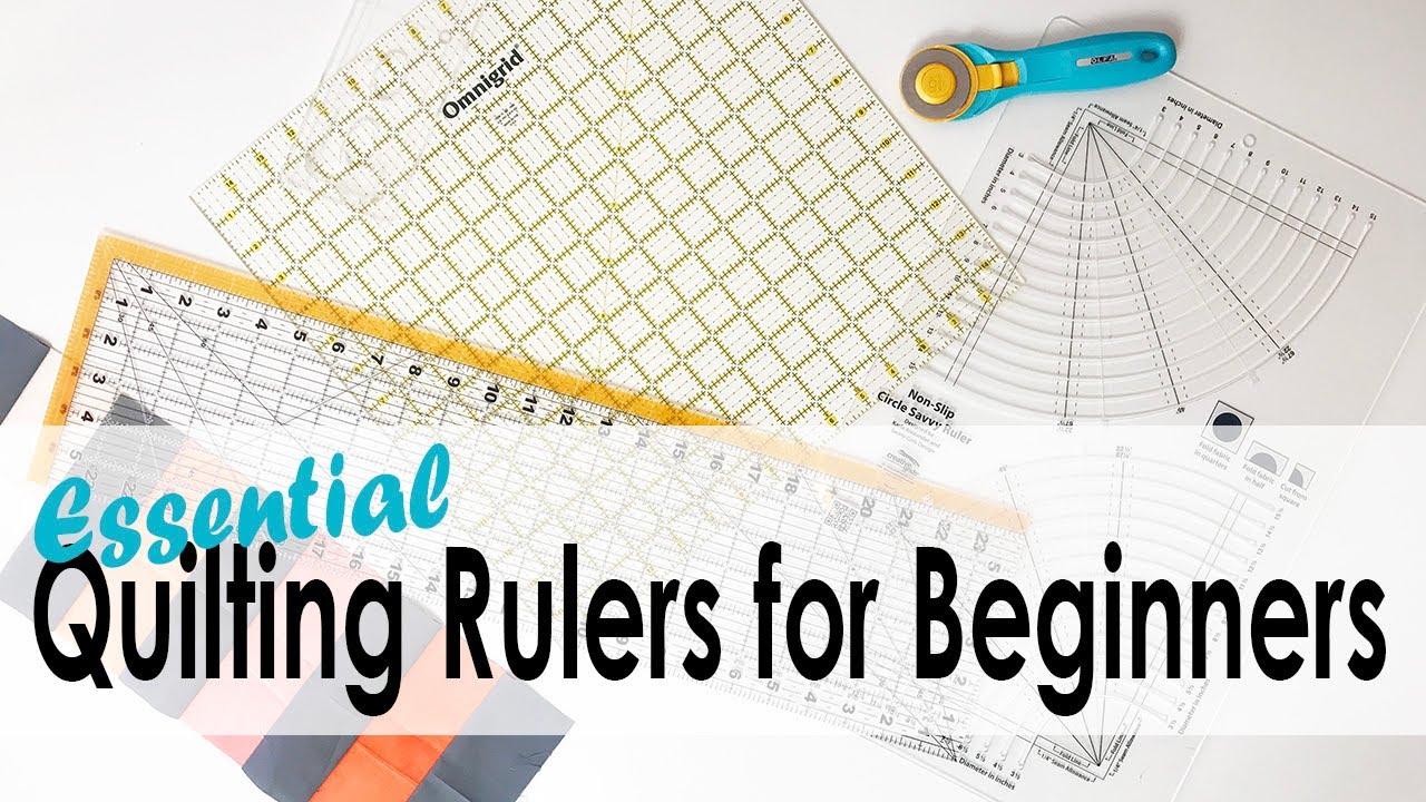 Our Favorite Essential Quilting Rulers with On Williams Street 