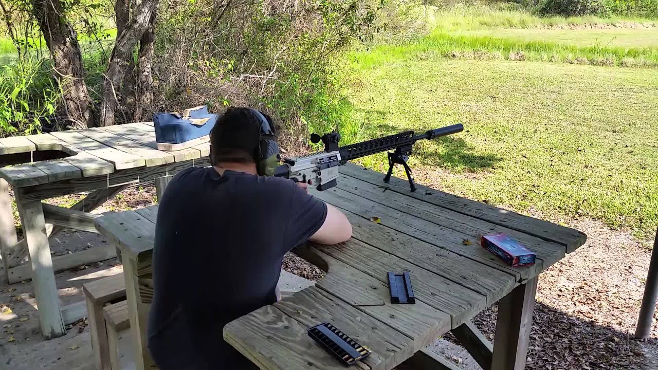 Suppressed Mega Arms Maten Test Run