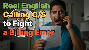 My Bill is WRONG - Improve English - Learn English through Situation - Listening Practice