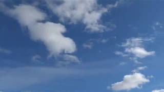 Clouds and blue sky - 4K Time-lapse