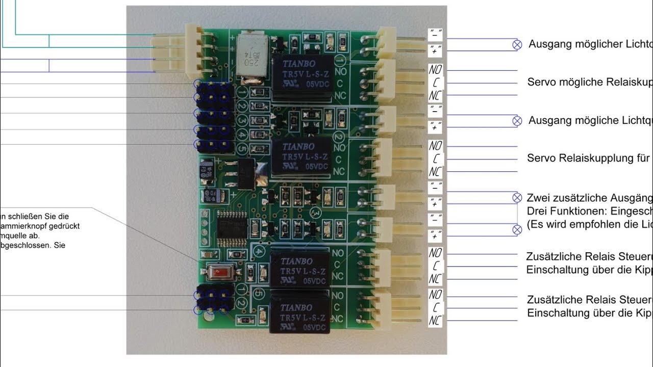FB-Light: Licht Steuermodul für Modellboot - YouTube
