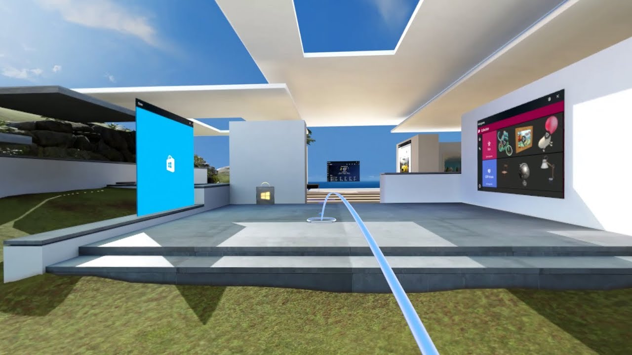 Antipoison accelerator Pygmalion Windows Mixed Reality – Using the Cliff House - YouTube