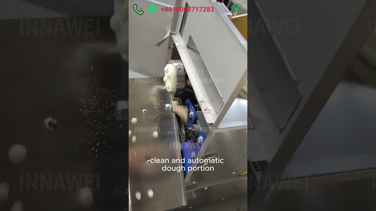 Dough cutter machine with flour sprinkler | Dough Divider for Efficient Production 