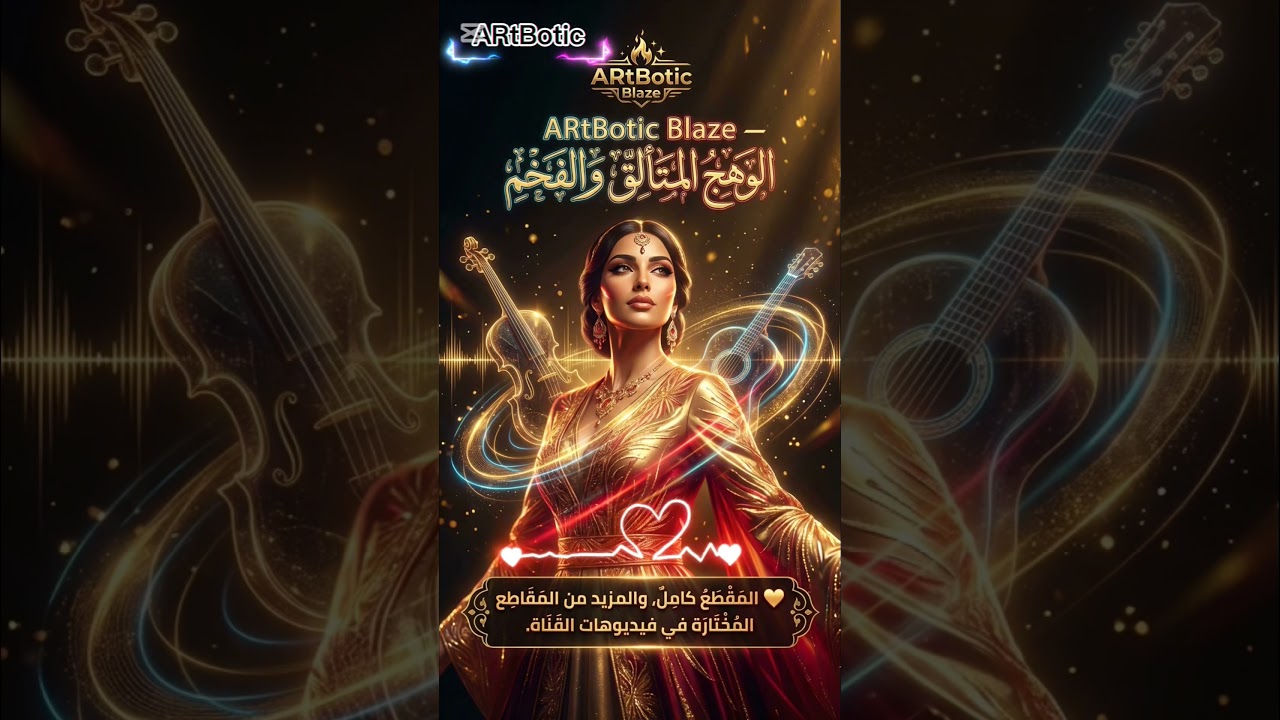 🎵 ARtBotic Blaze – الوهج المتألق والفخم  🎧 موسيقى عربية / Instrumental | Electronic / Future / Beats