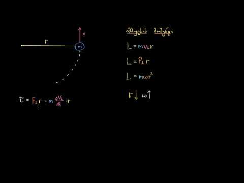 მუდმივი იმპულსის მომენტი, როდესაც ჯამური ძალის მომენტი არ გვაქვს