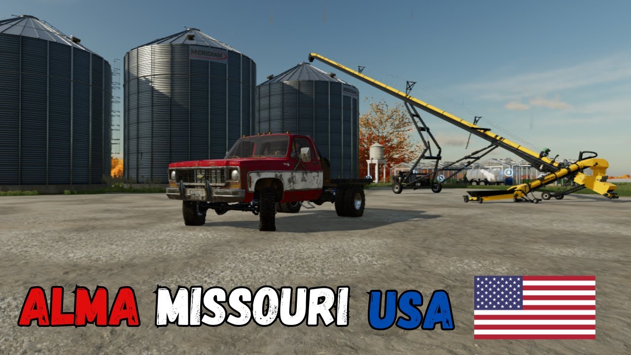 Alma, Missouri US Map TOUR Farming Simulator 22 YouTube