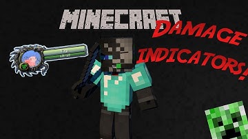 Minecraft Mod Showcase: Damage Indicators 1.7.2