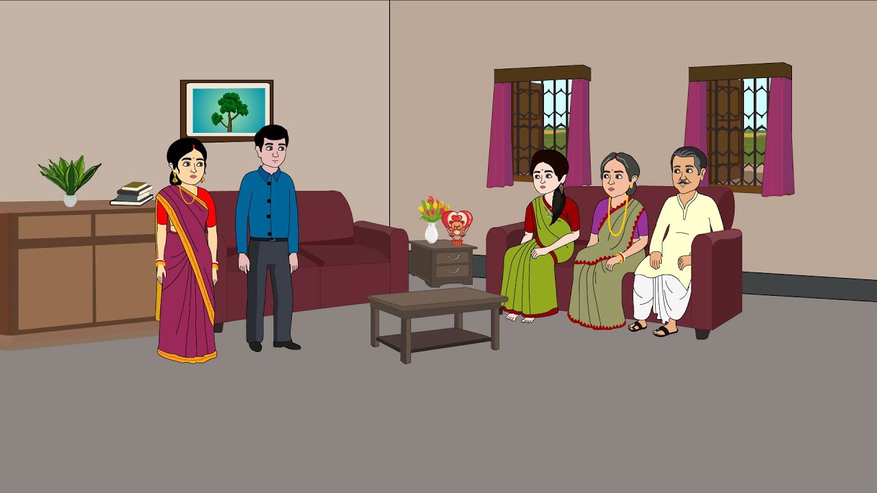 পরের মেয়ে ll new annimated story ll bangla cartoon ll ADK JUNIOR ll