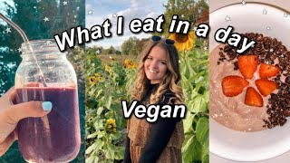 WHAT I EAT IN A DAY (VEGAN) | 2021