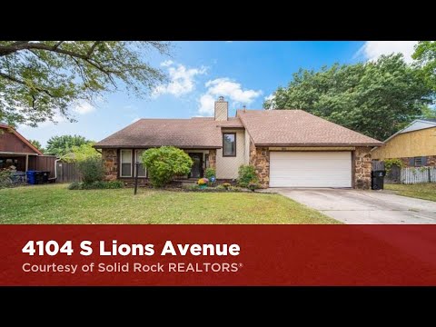 4104 S Lions Avenue, Broken Arrow, OK home video tour