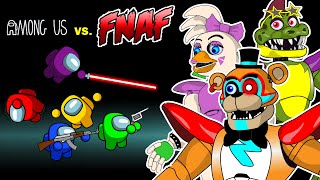 Among Us VS FNAF (Freddy & Chica and Monty) | 어몽어스 VS 프레디 애니메이션 | Among Us Animation