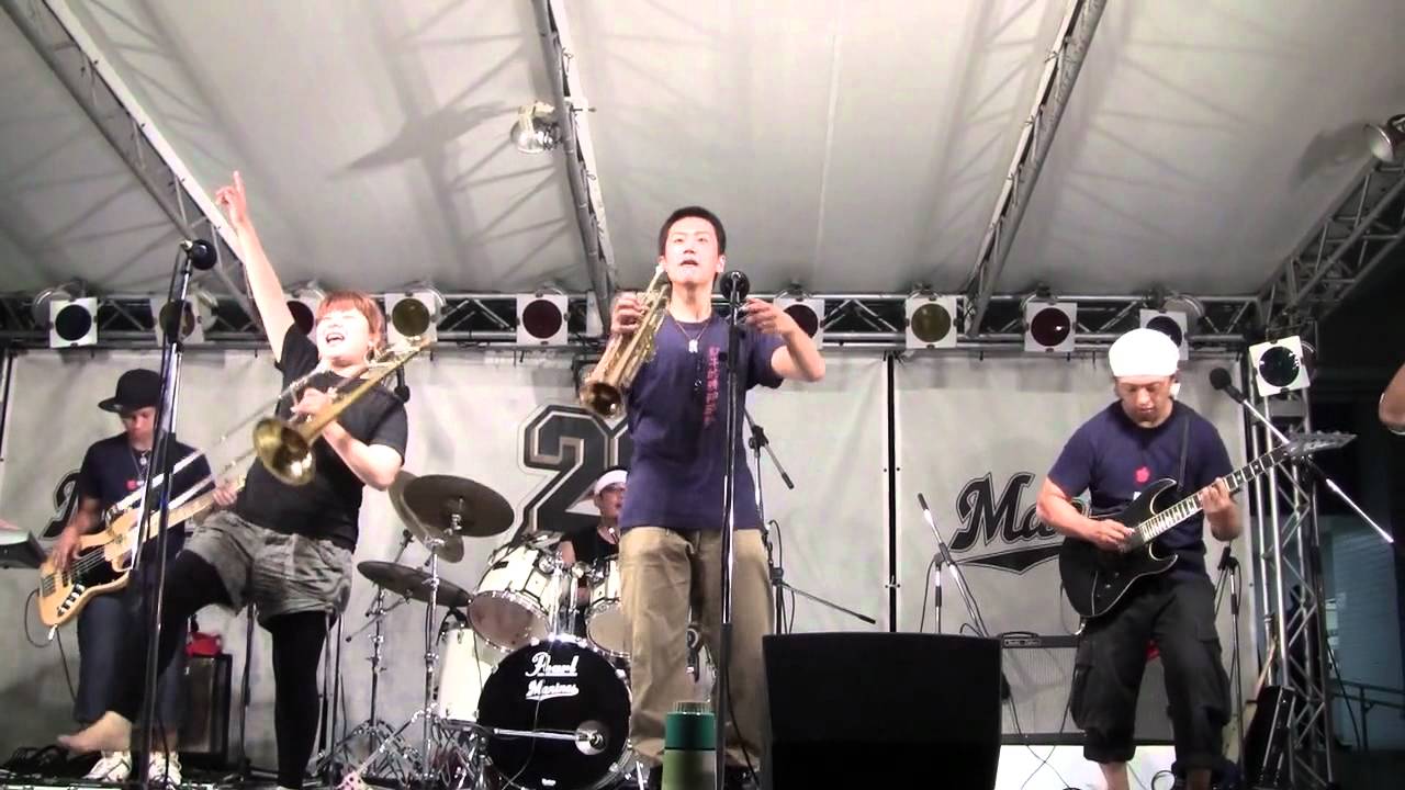 110917-マリン正面ステージ(大阪紅牛会)