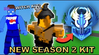 *NEW* WITCH KIT LEAKED! (Roblox BedWars Season 2 Battle Pass)
