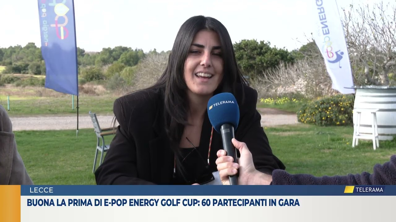Buona la prima di E-Pop Energy Golf Cup: 60 partecipanti in gara