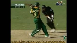 Mark Boucher ODI Fifty vs New Zealand, VB Series Match-05, Brisbane 