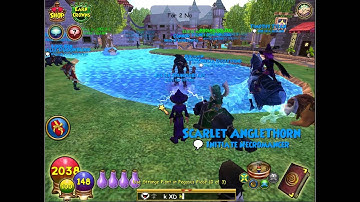 wizard101: Noob Vs Tank (people
