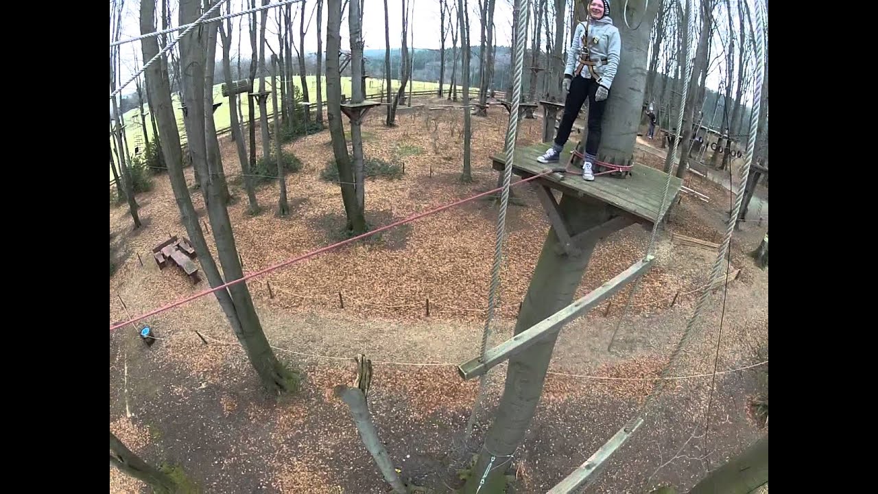 Hochseilgarten K1 Odenthal - #8 Parcours Rot