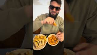 Them:Don't play with your food. #funny #goofy #trending #foodie