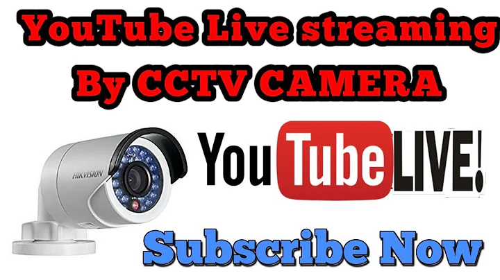 How to YouTube Live Stream from CCTV Camera
