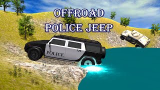 Off road Police Chase Jeep Simulator screenshot 3