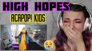REACTION | ACAPOP! KIDS 'HIGH HOPES' | PANIC! AT THE DISCO COVER