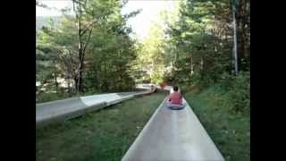 Alpine Slide - POV - Attitash Mountain Resort, NH