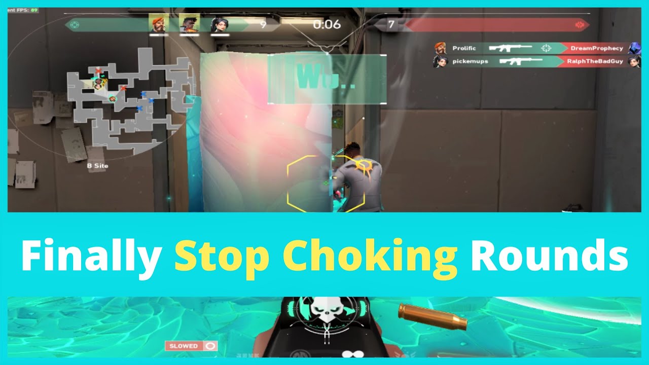 How To Stop Choking In Valorant Youtube