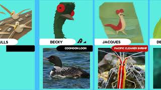 Celebrity Finding Dory Characters in Real Life: Part 3 (THE FINALE!) 🌊 | Real Ocean Species Profile
